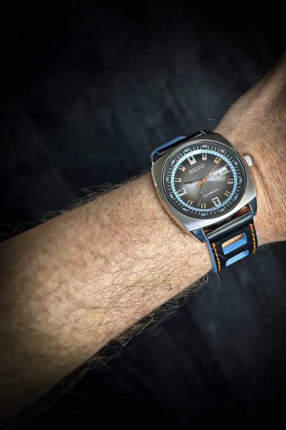 Skórzany pasek do zegarka SEIKO Recraft SNKN01