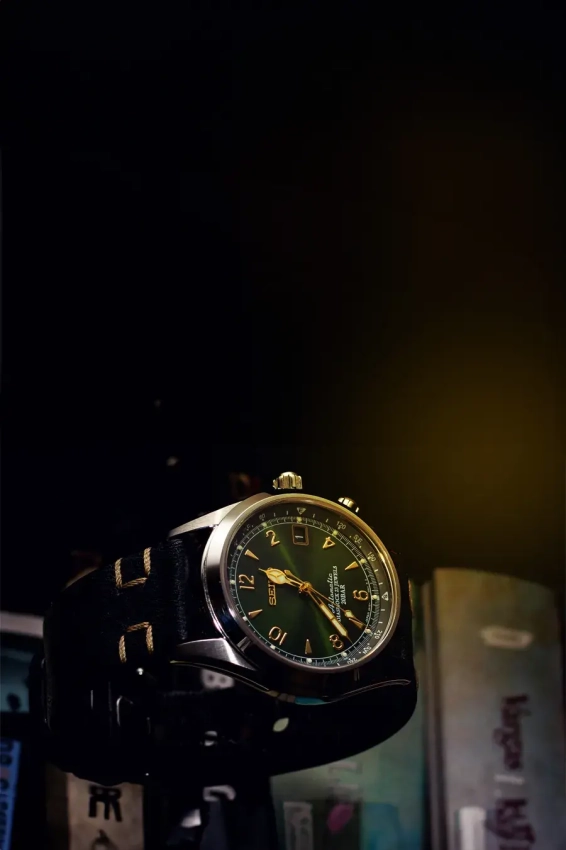 Skórzany pasek do zegarka SEIKO SARB017 Alpinist