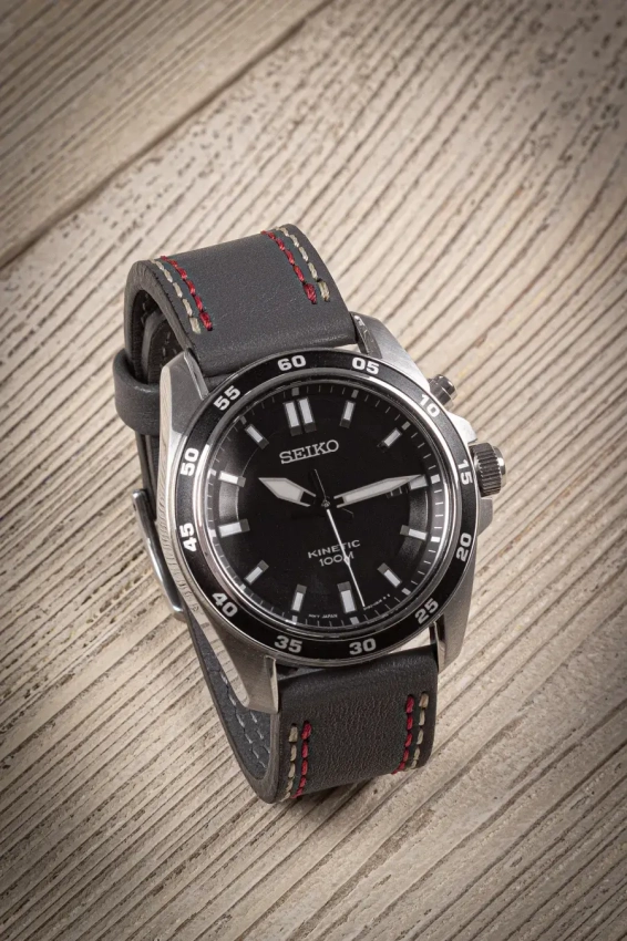 Skórzany pasek do zegarka SEIKO SKA785P1
