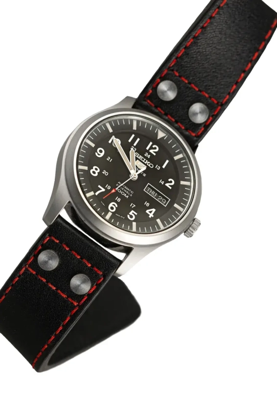 Skórzany pasek do zegarka SEIKO SNZG15K1