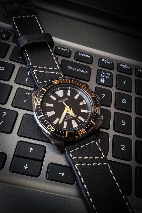 Skórzany pasek do zegarka SEIKO SRPB55K1